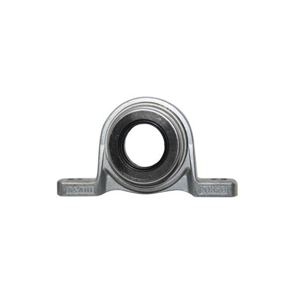 SINGLE ROW BALL BEARING - 30MM EXTRA NARROW SET SCREW PILLOW BLOCK 2 OPEN COVERS